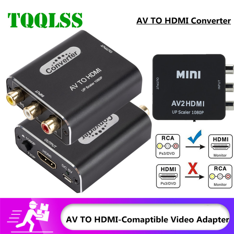 1080P AV to HDMI ̴ RCA Ʈ CVBS AV to HDMI     AV TO HDMI   ڽ  